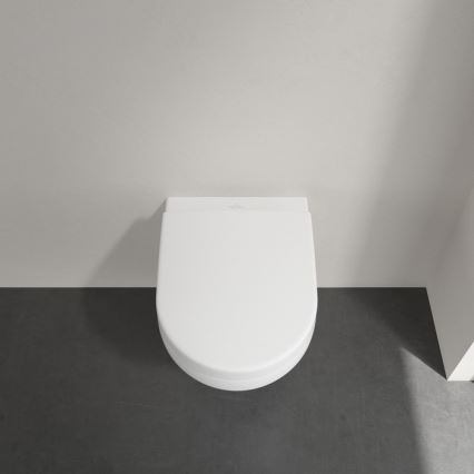 Villeroy & Boch 8M42S101 - SoftClose WC-istuin SUBWAY 3.0, valkoinen