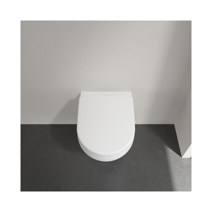 Villeroy & Boch 8M42S101 - SoftClose WC-istuin SUBWAY 3.0, valkoinen