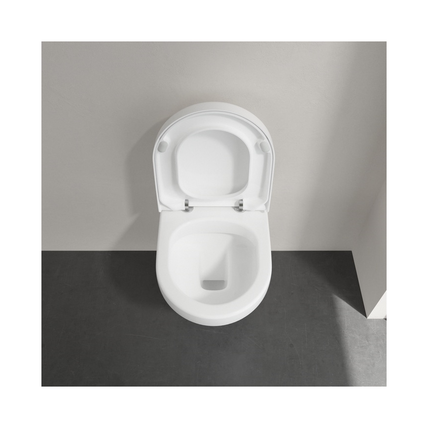 Villeroy & Boch 8M42S101 - SoftClose WC-istuin SUBWAY 3.0, valkoinen