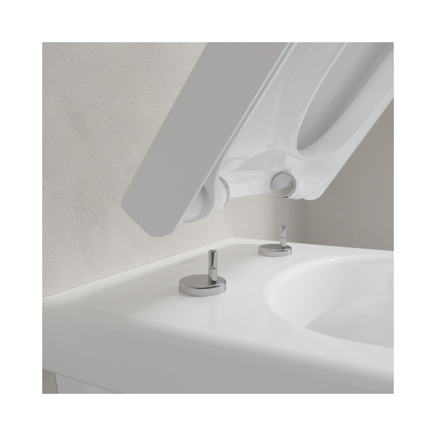 Villeroy & Boch 8M42S101 - SoftClose WC-istuin SUBWAY 3.0, valkoinen