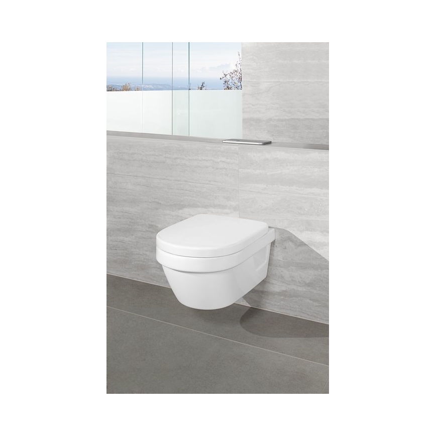 Villeroy & Boch 8M42S101 - SoftClose WC-istuin SUBWAY 3.0, valkoinen