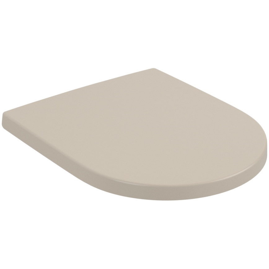 Villeroy & Boch 8M42S1AM - Pehmeästi sulkeutuva WC-istuinkansi SUBWAY 3.0 beige