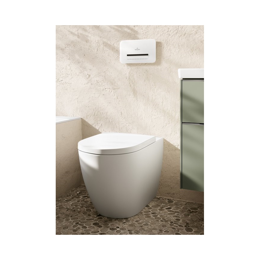 Villeroy & Boch 8M42S1RW - WC-istuinkansi SoftClose SUBWAY 3.0 valkoinen