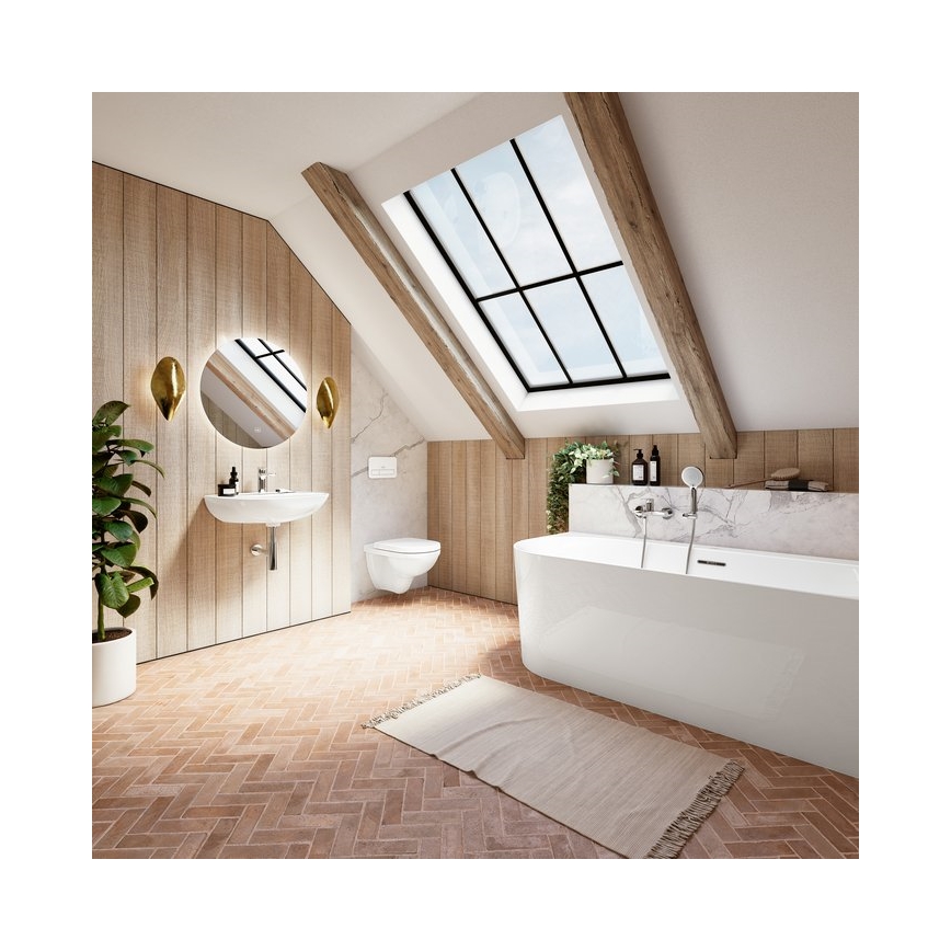 Villeroy & Boch 922400RE - Huuhtelupainike VICONNECT kiiltävän valkoinen