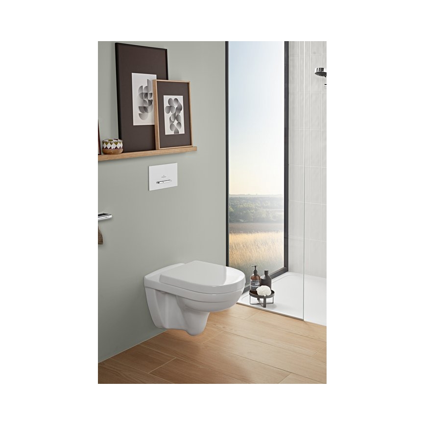 Villeroy & Boch 9M396101 - WC-istuimen kansi O.NOVO valkoinen