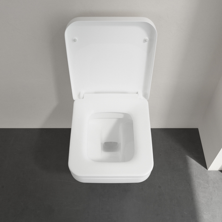 Villeroy & Boch 9M58S101 - WC-istuimen kansi SoftClose ARCHITECTURA valkoinen