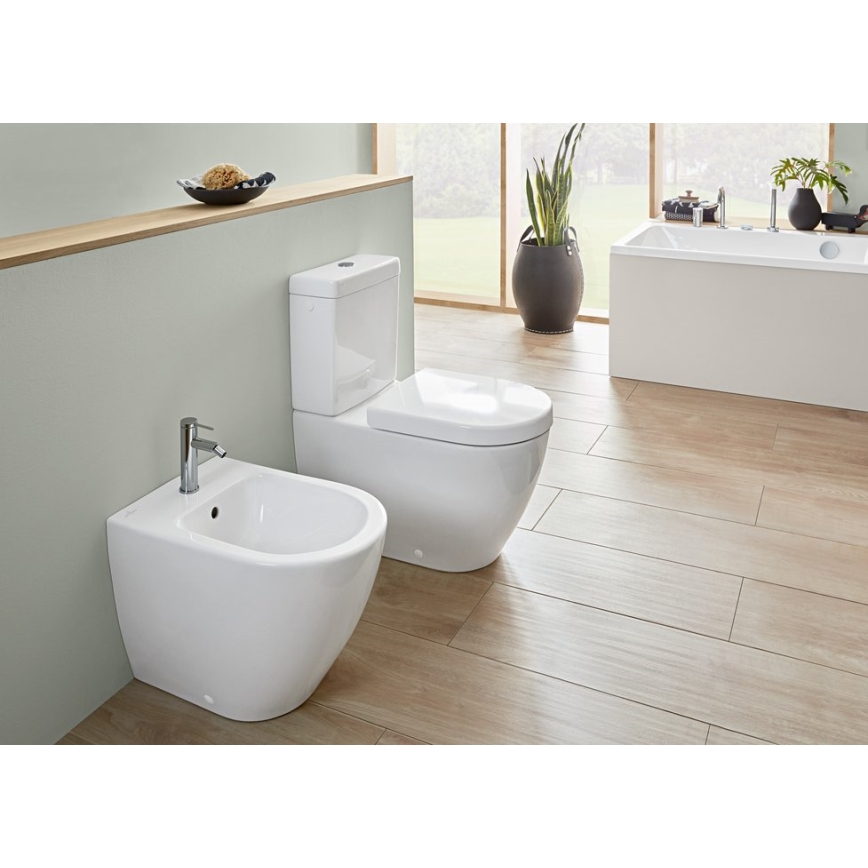Villeroy & Boch 9M68Q101 - WC-istuimen kansi SUBWAY 2.0, valkoinen