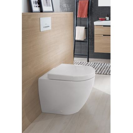 Villeroy & Boch 9M68Q101 - WC-istuimen kansi SUBWAY 2.0, valkoinen