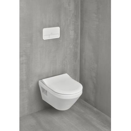 Villeroy & Boch 9M70S101 - pehmeästi sulkeutuva WC-istuin ARCHITECTURA valkoinen