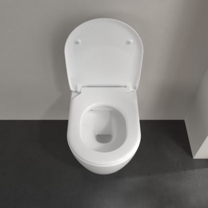 Villeroy & Boch 9M87S101 - WC-istuin SoftClose AVENTO valkoinen