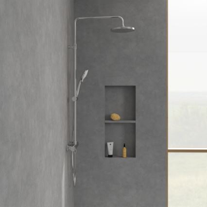 Villeroy & Boch TVS10900200061 - Suihkusetti suihkuhanalla UNIVERSAL, kiiltävä kromi