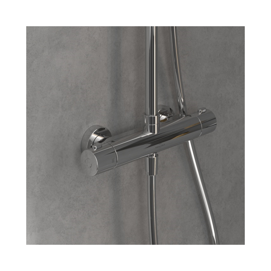 Villeroy & Boch TVS10900200061 - Suihkusetti suihkuhanalla UNIVERSAL, kiiltävä kromi