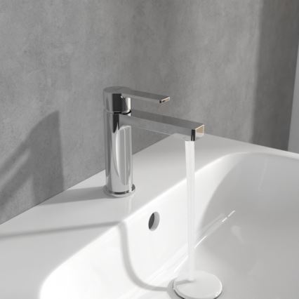 Villeroy & Boch TVW10300400161 - Pesuallashana ARCHITECTURA 16,4 cm kiiltävä kromi