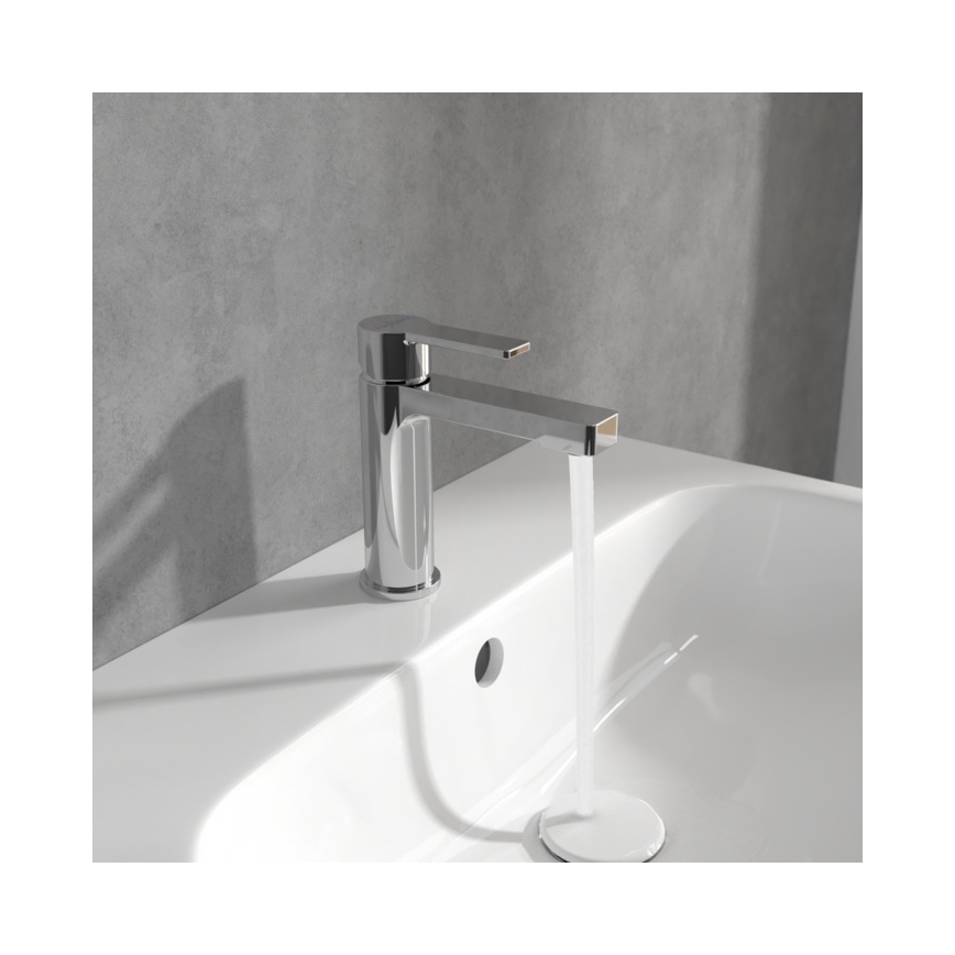 Villeroy & Boch TVW10300400161 - Pesuallashana ARCHITECTURA 16,4 cm kiiltävä kromi