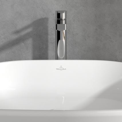 Villeroy & Boch TVW10300500061 - Pesuallosekoitin + pohjaventtiili ARCHITECTURA 32,9 cm kiiltävä kromi