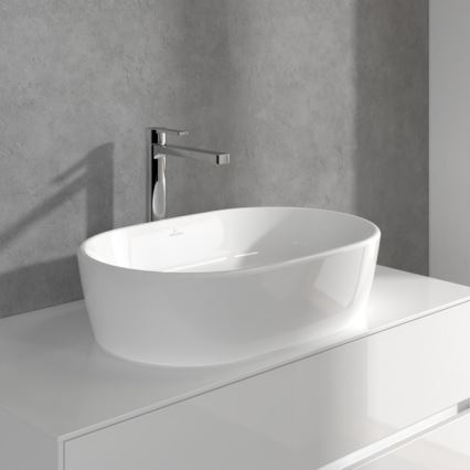 Villeroy & Boch TVW10300500061 - Pesuallosekoitin + pohjaventtiili ARCHITECTURA 32,9 cm kiiltävä kromi