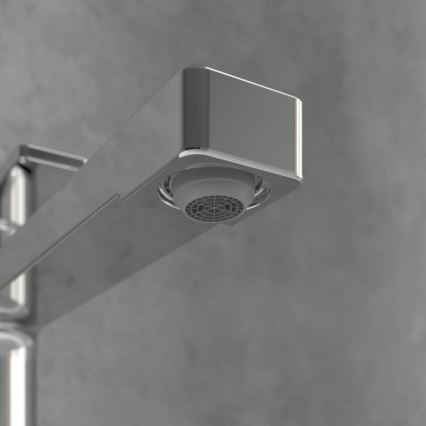 Villeroy & Boch TVW10300500061 - Pesuallosekoitin + pohjaventtiili ARCHITECTURA 32,9 cm kiiltävä kromi