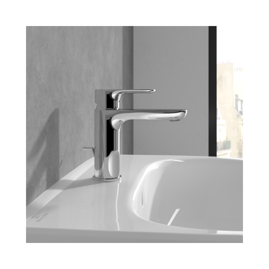 Villeroy & Boch TVW10400400161 - O.NOVO pesuallashana 15,5 cm kiiltävä kromi