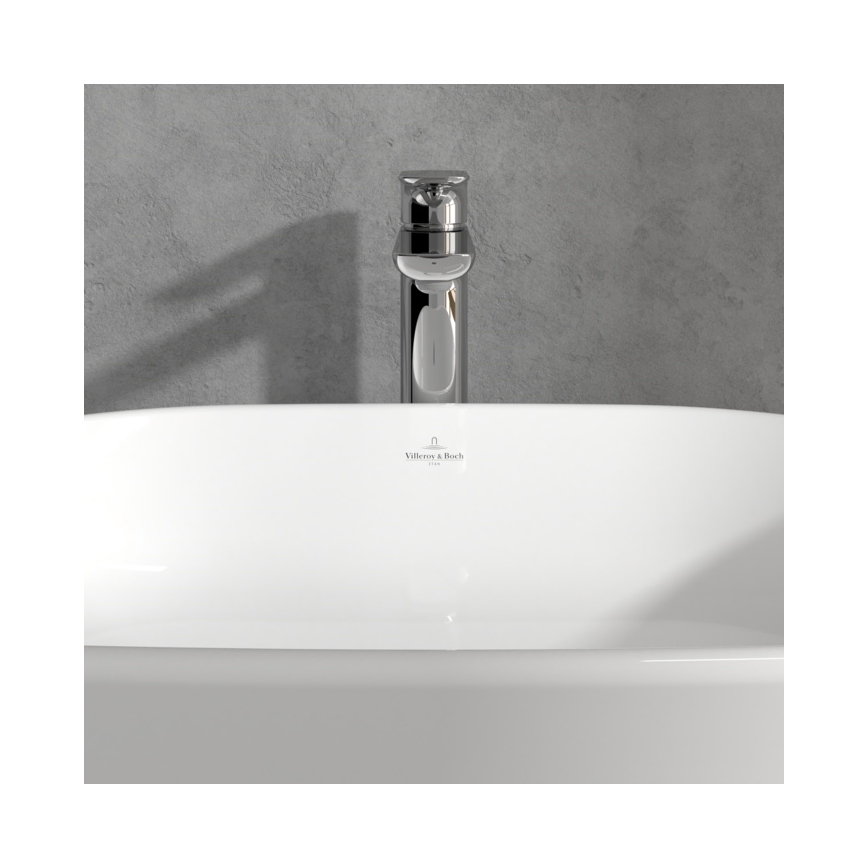 Villeroy & Boch TVW10410511061 - Pesuallashana + pohjaventtiili O.NOVO 29,5 cm kiiltävä kromi