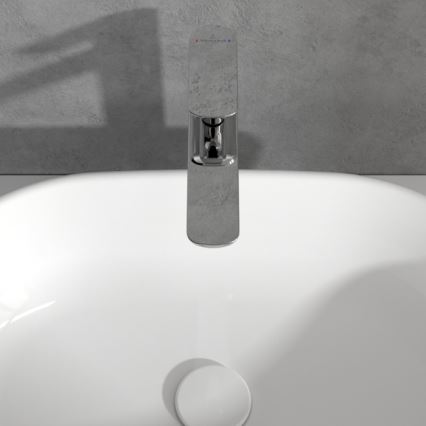Villeroy & Boch TVW10410511061 - Pesuallashana + pohjaventtiili O.NOVO 29,5 cm kiiltävä kromi