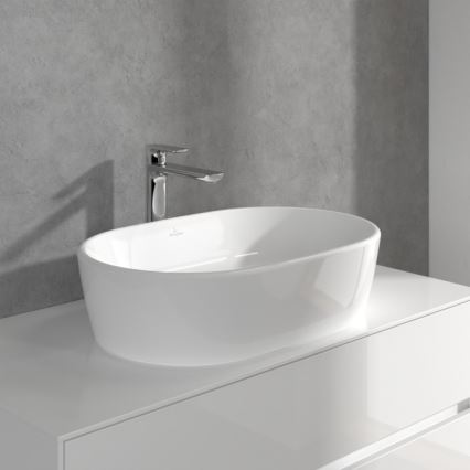 Villeroy & Boch TVW10410511061 - Pesuallashana + pohjaventtiili O.NOVO 29,5 cm kiiltävä kromi