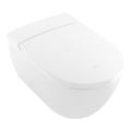 Villeroy & Boch V0E100R1 - Seinään asennettava bidee pehmeästi sulkeutuvalla SoftClose-kannella, VICLEAN-toiminnolla, keramiikka/valkoinen + kaukosäädin