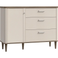 VIRO-lipasto, ruskea/beige, laatikoilla
