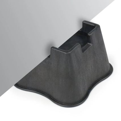 Vitility - 4 kpl sängynkorokkeita 7 cm, musta