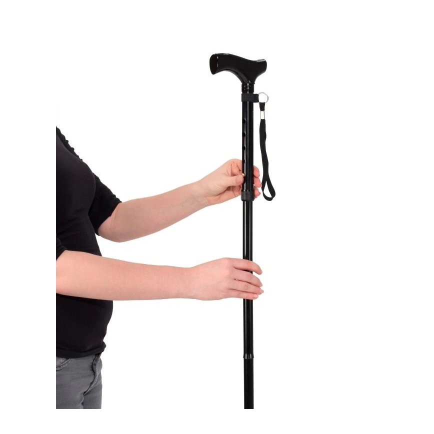 Vitility - Taitettava kävelykeppi, musta