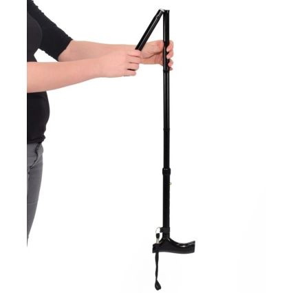 Vitility - Taitettava kävelykeppi, musta