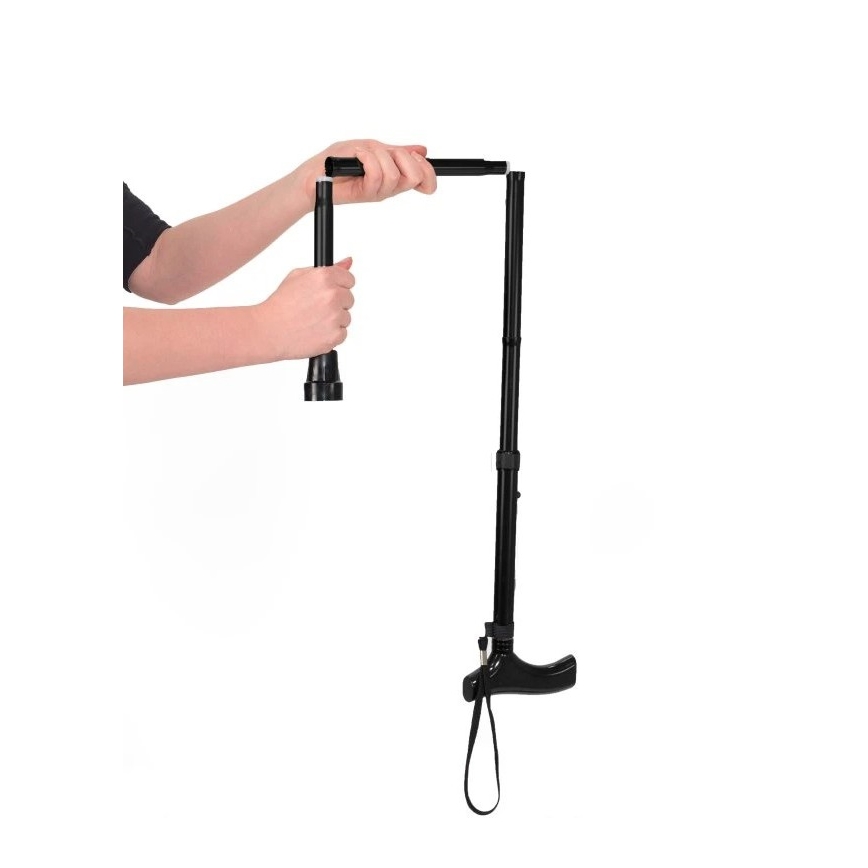 Vitility - Taitettava kävelykeppi, musta