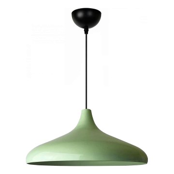VULCANO-riippuvalaisin johdolla 1xE27/40W/230V, vihreä