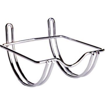 WC-paperiteline 12x12,5 cm kiiltävä kromi