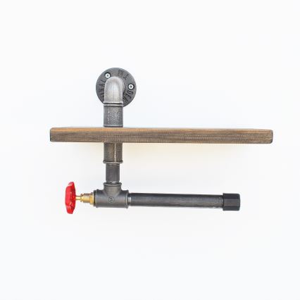 WC-paperiteline hyllyllä BORURAF 22x31 cm kuusi