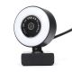 Webcam 2K himmennettävällä LED-valolla