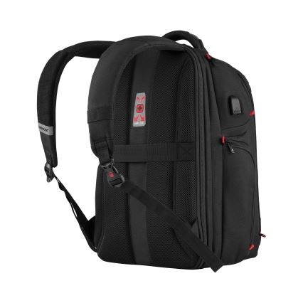 Wenger - Kannettavan tietokoneen reppu 29 l 17,3'' tablettitaskulla 12 Soitin One musta