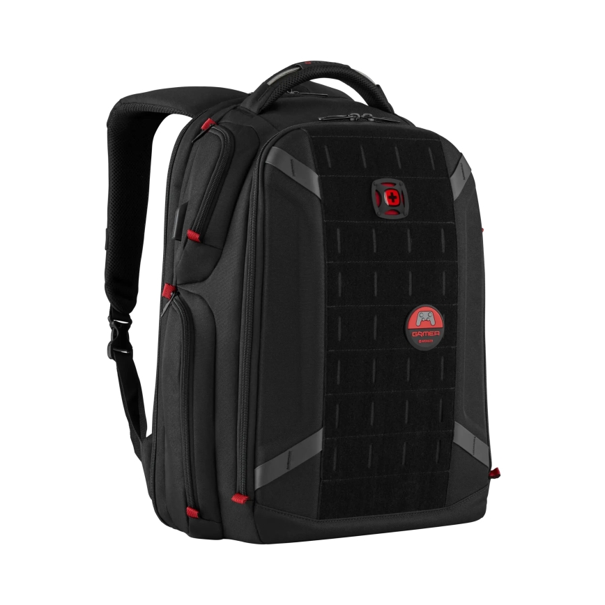 Wenger - Kannettavan tietokoneen reppu 29 l 17,3'' tablettitaskulla 12 Soitin One musta