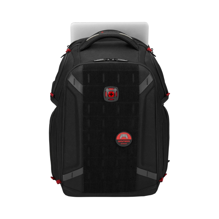 Wenger - Kannettavan tietokoneen reppu 29 l 17,3'' tablettitaskulla 12 Soitin One musta