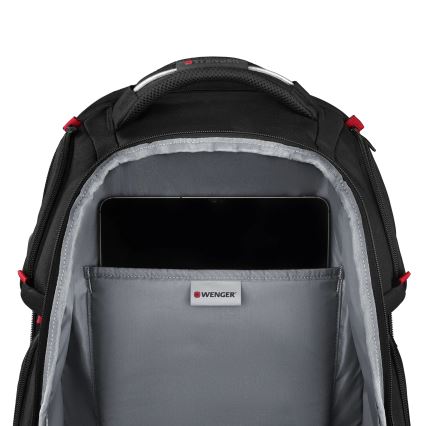 Wenger - Kannettavan tietokoneen reppu 29 l 17,3'' tablettitaskulla 12 Soitin One musta