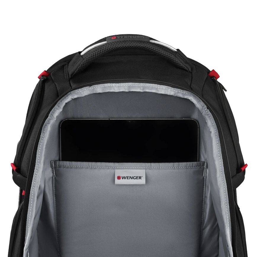 Wenger - Kannettavan tietokoneen reppu 29 l 17,3'' tablettitaskulla 12 Soitin One musta
