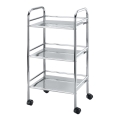 WENKO 12285100 - EXCLUSIVE-kärry 41 x 75 cm, kiillotettu kromi