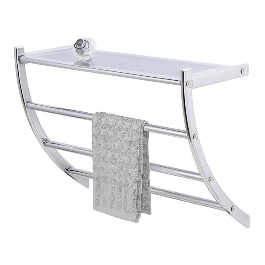 WENKO 15578100 - Pyyheteline PESCARA 56x46 cm kiiltävä kromi