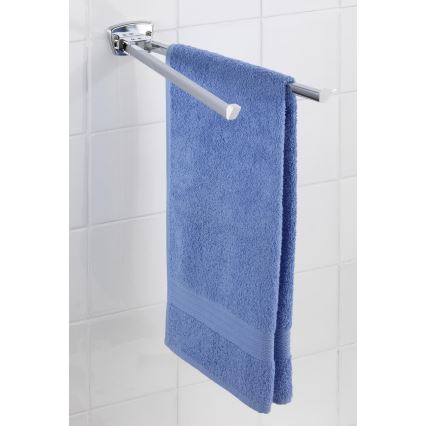WENKO 17875100 - BASIC-pyyheteline 42x8 cm ruostumaton teräs/hopea
