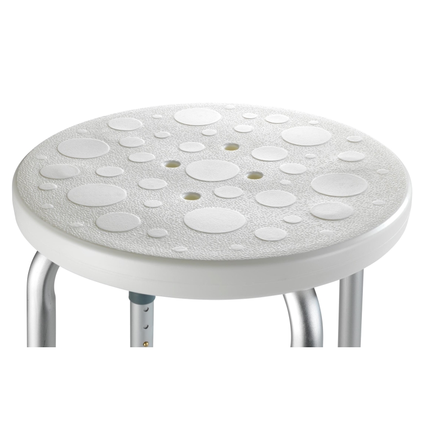 WENKO 1792921100-Jakkara SECURA 45,5x45,5 cm valkoinen/hopea/harmaa