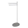 WENKO 19493100 - Pyyheteline PEBBLE STONE 38x84 cm kiiltävä kromi/harmaa