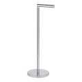 WENKO 19637100 - WC-paperiteline 21x55 cm ruostumaton teräs/hopeanvärinen