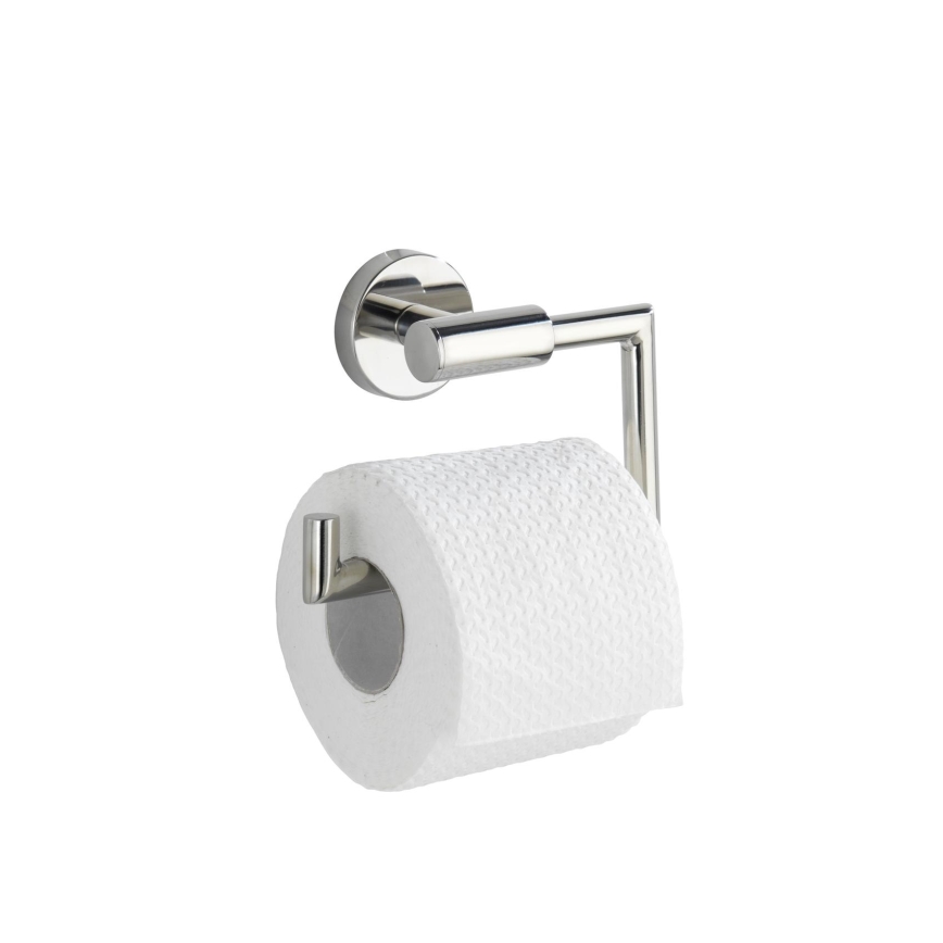 WENKO 20216100 - WC-paperiteline BOSIO SHINE 15x10,5 cm ruostumaton teräs/hopea