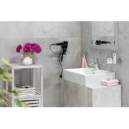 WENKO 20900100-koukku VACUUM-LOC pyöreä teräs 6x6,7 cm kiillotettu kromi