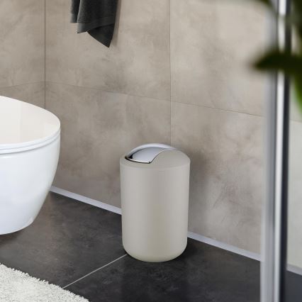 WENKO 21222100 - Kori BRASIL 19,5x31 cm beige/kiiltävä kromi