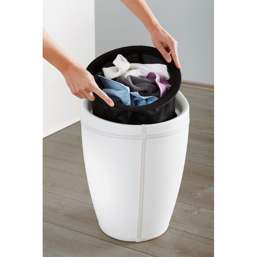 WENKO 21773100 - Jakkara CANDY 36x50,5 cm valkoinen/musta